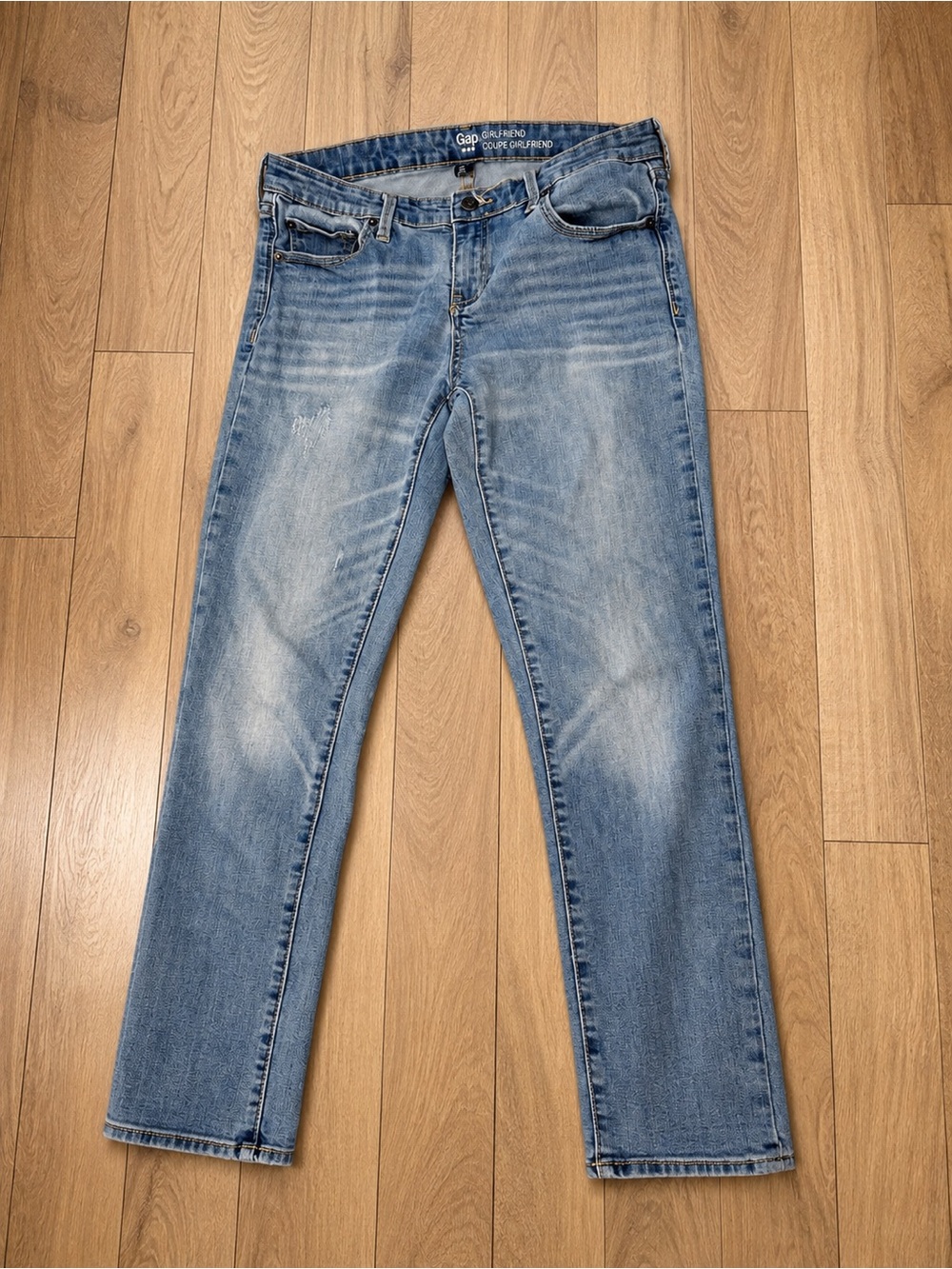 GAP Faded Blue Straight Jeans